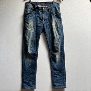 Nudie Jeans Grim Tim Denim Sz 32